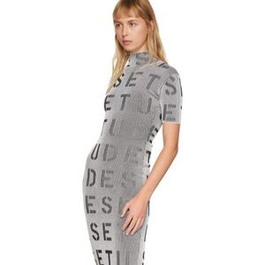 Etudes Studio Juliette Stencil-Effect Dress